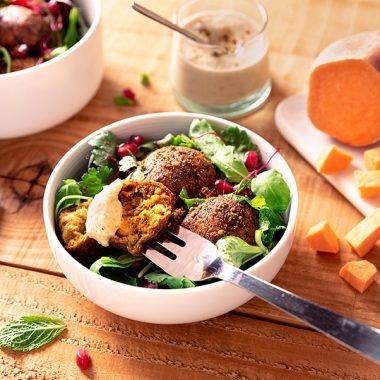 Falafels de Patates Douces de Caroline du Nord